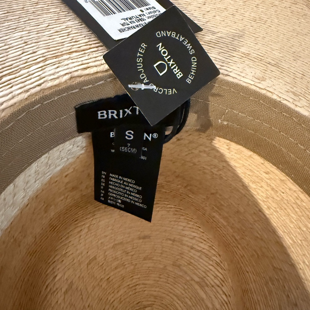 Brixton JO STRAW RANCHER HAT - Picture 9 of 10